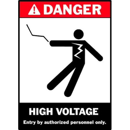 Danger Label,Instruction,5 In. W,PK5, 86238