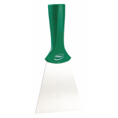 Scraper,SS,Blade 4" W,Blade 3-3/4" L