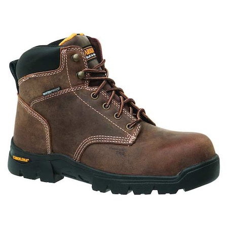 Men's 6-Inch Work Boot, 11 1/2, Composite Toe, 6 in H, Tan, CA3536