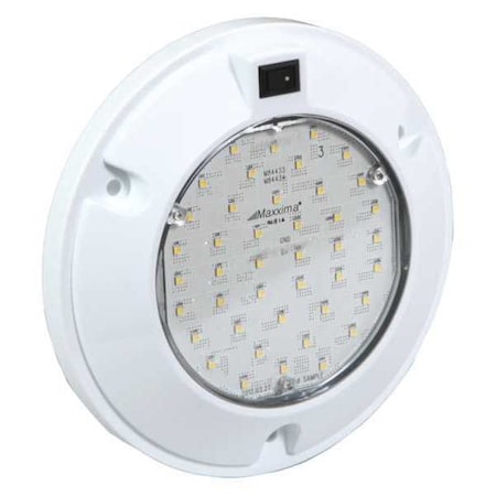 Dome Lamp,Clear,6-1/2" H x 6" Dia.