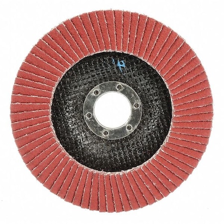 Flap Disc,Type 29,4-1/2" dia.,60 Grit