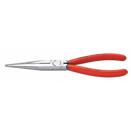 8 in Needle Nose Plier,Side Cutter Plastic Coated Handle