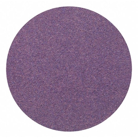 Hook-and-Loop Sanding Disc, 3 in Dia, Non-Vacuum, Ceramic, 180 Grit, Coated Type, 775L