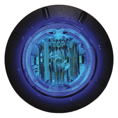 Courtesy Light,6 LED,1-1/4In Round,Blue