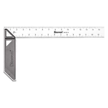 Stainless Carpenters Try Square, 14"