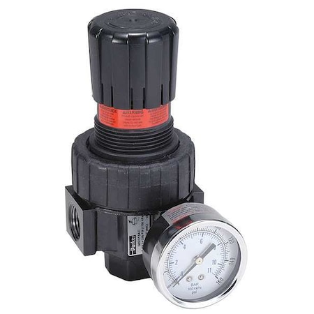 Air Regulator,3/8 In. NPT,60 cfm,250 psi