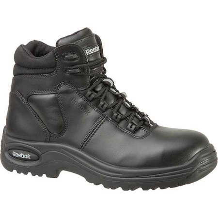 Men's 6-Inch Work Boot, 7, Composite Toe, 6 in H, Black, RB6750