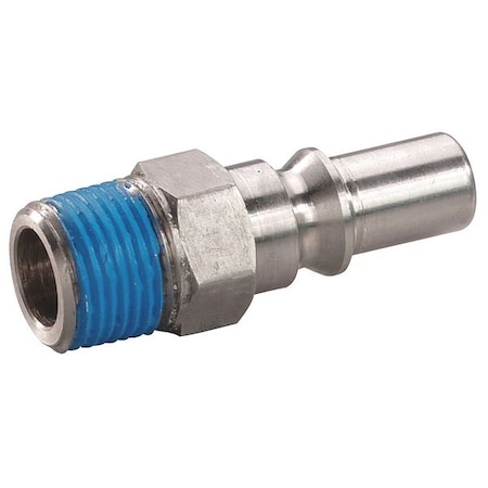 Coupler Plug,(M)NPT,1/4,304 SS