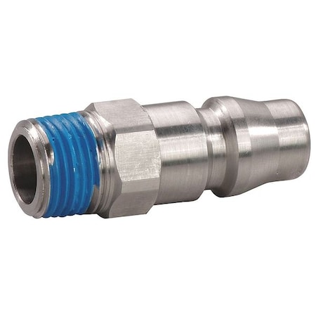 Coupler Plug,(M)NPT,1/2,304 SS