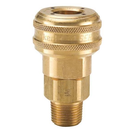 Coupler Body,Brass,3/4 In. Pipe,110 cfm