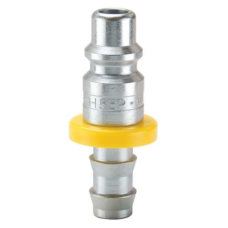Coupler Plug,Steel,Push On,110 cfm