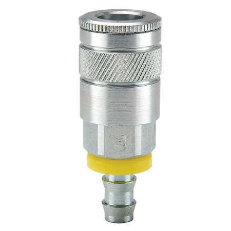 Coupler Body,Steel,Push On,50 cfm