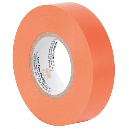 Electrical Tape, Orange, Puck