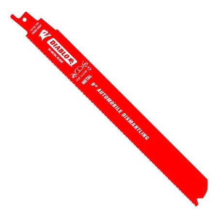 9"L x 14/18 TPI Fire Rescue Coated Reciprocating Saw Blade, 25PK