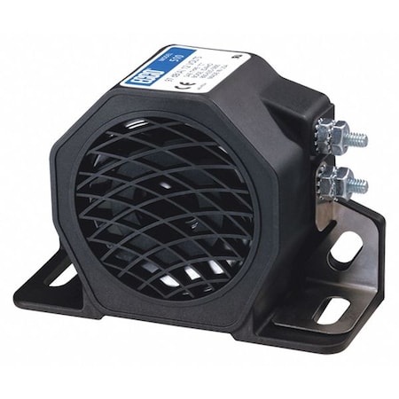 Back Up Alarm,Drawn 1A,2-51/54" H,Black