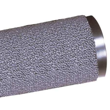 Entrance Mat, Polypropylene, 3/8 in Thick, Gray, 3 ft W x 4 ft L