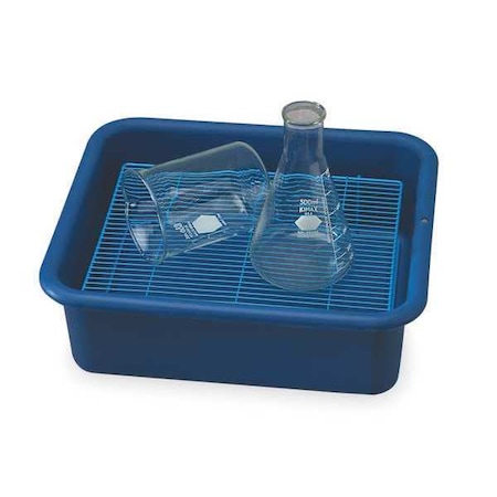 Laboratory Tray,4-3/4 In. H,14-3/8 In. D