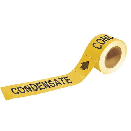 Pipe Marker,Condensate,2 In.H