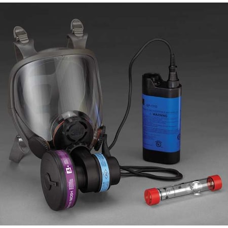 PAPR System, Powerflow, Full Facepiece, Mask-Mount, 4 point, L