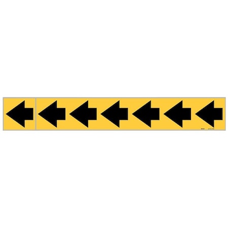 Pipe Marker,Arrow,2 In.H, 73948