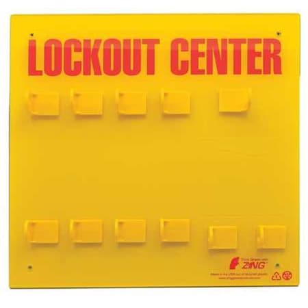 Lockout Board,Unfilled,15 In H