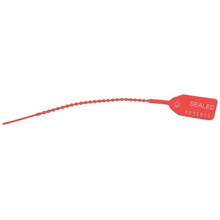 Equilock Locking Seal,Red,PK100