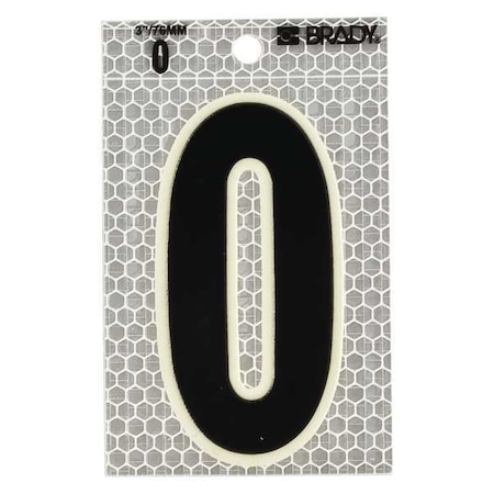 NumberLabel,3-1/2inH,2-1/2inW,PK10