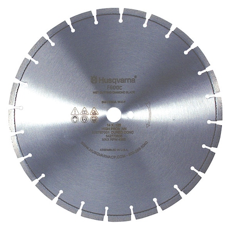 Diamond Saw Blade,Masonry,18 in. Dia.