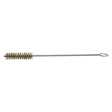 Hand Tube Wire Brush, 3/8", 0.004", PK10