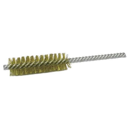 Hand Tube Wire Brush, 1", PK10