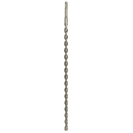 4-Cutter Hammer Drill Bit 5/8" x 18"L, SDS Plus