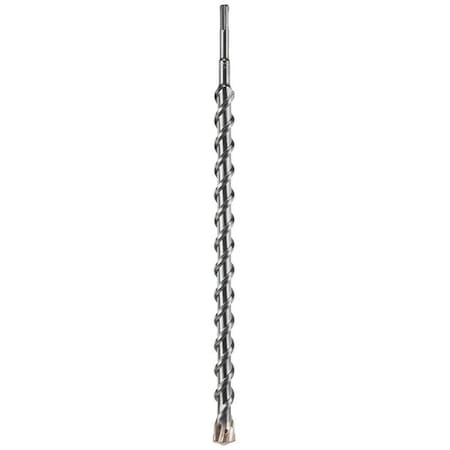 4-Cutter Hammer Drill Bit 3/4" x 18"L, SDS Plus