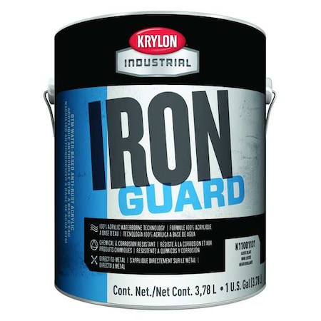 Interior/Exterior Paint, Semi-Gloss, Water Base, Green, 1 gal
