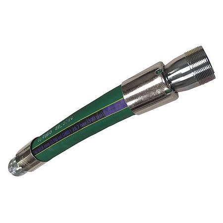 Chemical Hose Assembly,3/4" ID x 10 ft.