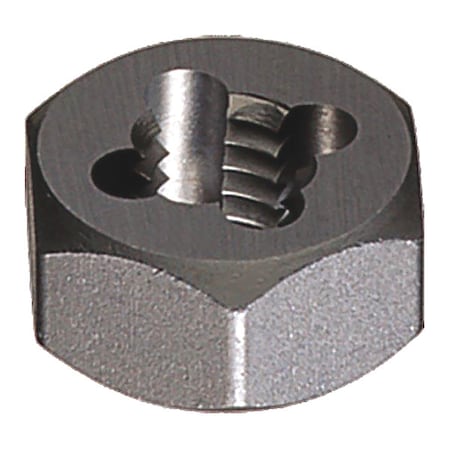 1/4-28UNF HSS Hexagon Rethreading Die Cle-line 0492 Bright