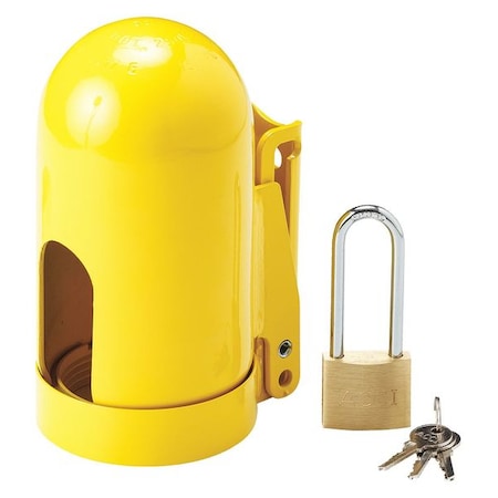 Locking Cylinder Cap,6-1/2 x 3-1/8,Fine