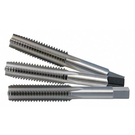 Straight Flute (Hand) Straight Flute Hand Tap, 5/8"-11, Bottoming, Plug, Taper, UNC, 4
