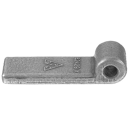 Short Forged Hinge Strap - 1.5 x 4.38 Inch