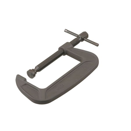 C-Clamp,7-1/4",Steel,Hvy Duty,12,500 lb.