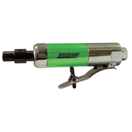Straight Die Grinder, 1/4 in NPT Female Air Inlet, 1/4 in Collet, Medium Duty, 30,000 RPM, 0.3 hp