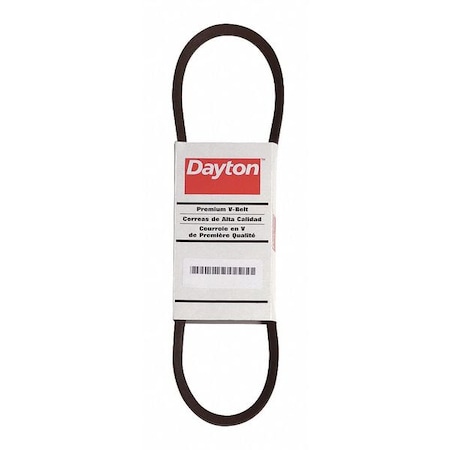 3V750 Wedge V-Belt, 75 in Outside Length, 3/8 in Top Width, 5/16" Thickness, 1 Ribs