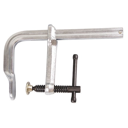 12 in Bar Clamp, Steel Handle and 5 1/2 in Throat Depth