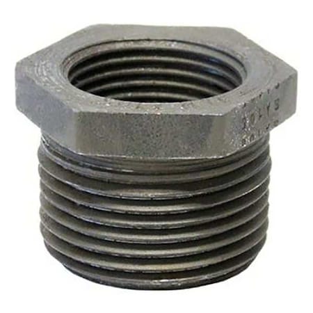 Hex Bushing Hex Bushing, 1" x 1/2" Pipe, MNPT x FNPT, Forged Steel, Class 6000