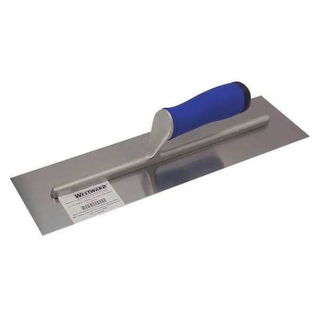 Cement Trowel,16 x 4,Stl,ErgoSoft PP/TPR