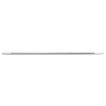 1460mm Color Coded Handle, 1 in Dia, White, Aluminum