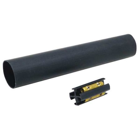Wire Connector Kit, 8 AWG Max, Black, Cross-Linked Polyolefin Insulation, 600 V