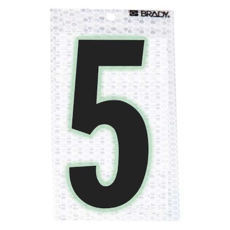 NumberLabel,2-3/8inH,1-1/2inW,PK10