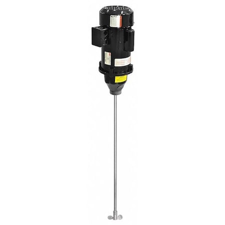 Drum Mixer,Closed Drum,1/2 HP,316 SS