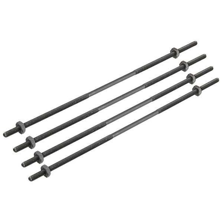Tie Rods,Length 8 In,.No 10-32 In.,PK4