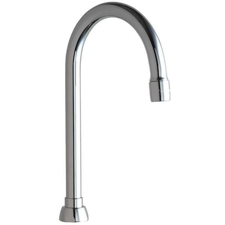 Gooseneck Spout, Brass